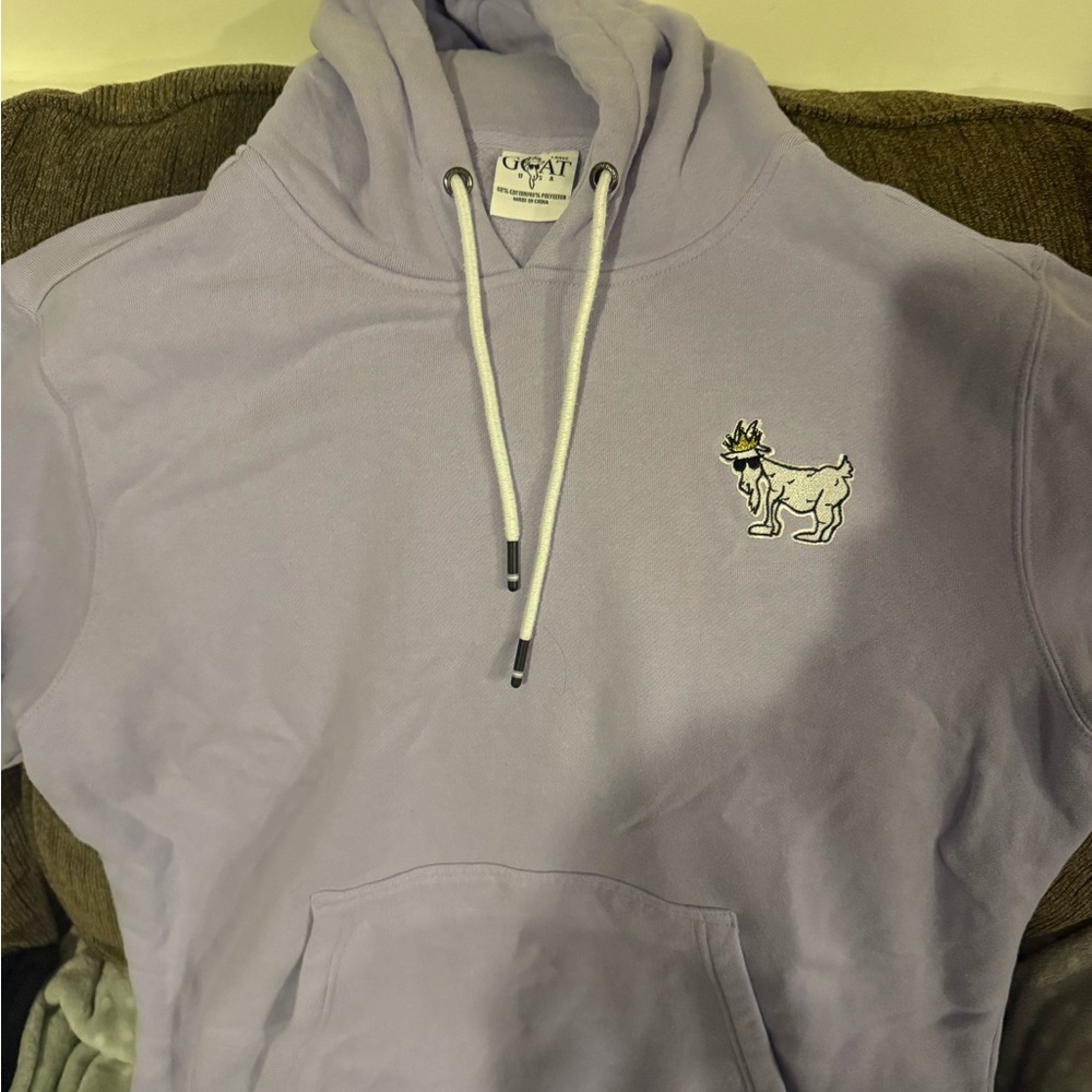GOAT Men's Light Purple Hoodie